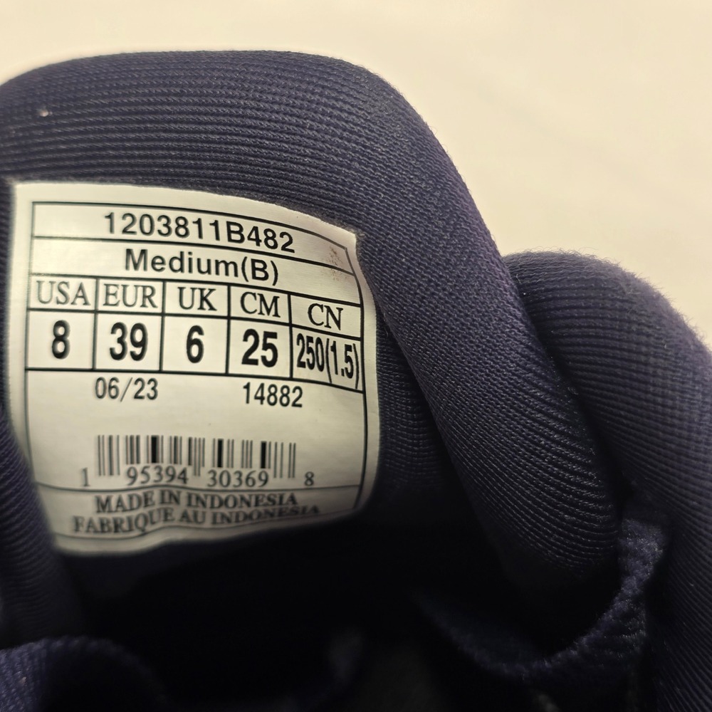 Brooks Adrenaline GTS 23 Women's Navy Coral Running Shoes Size 8 - Picture 8 of 9